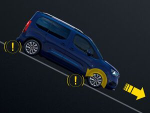 Opel Combo-e Controllo della velocità in discesa
