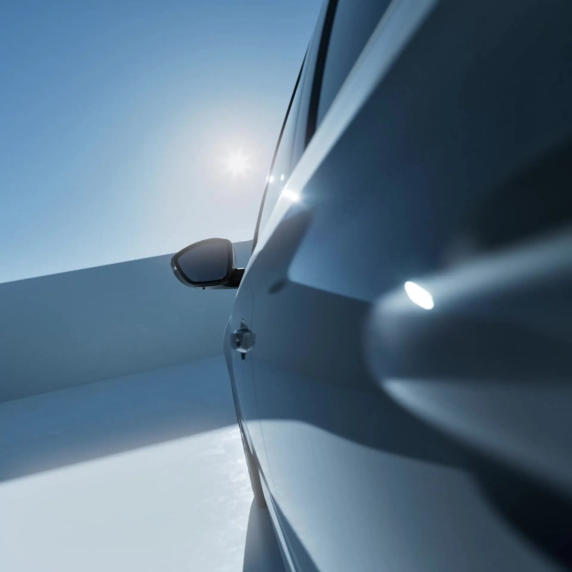 Opel Corsa — Luce che segue la strada